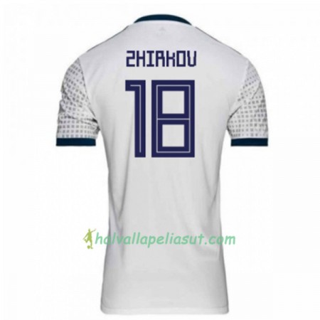 Jalkapallo Pelipaidat Venäjä Zhirkov 18 World Cup 2018 Vieraspaita